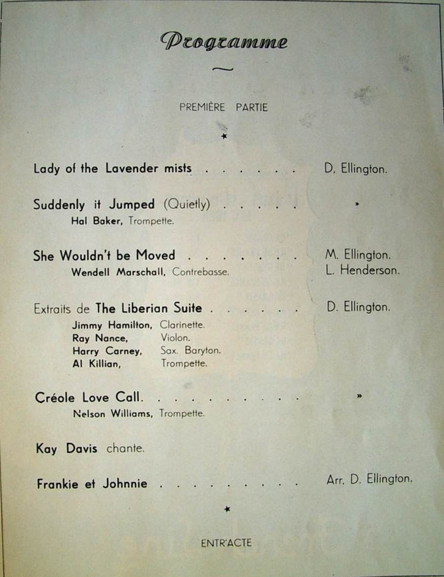 Program 1950 2 – ELLINGTON GALAXY