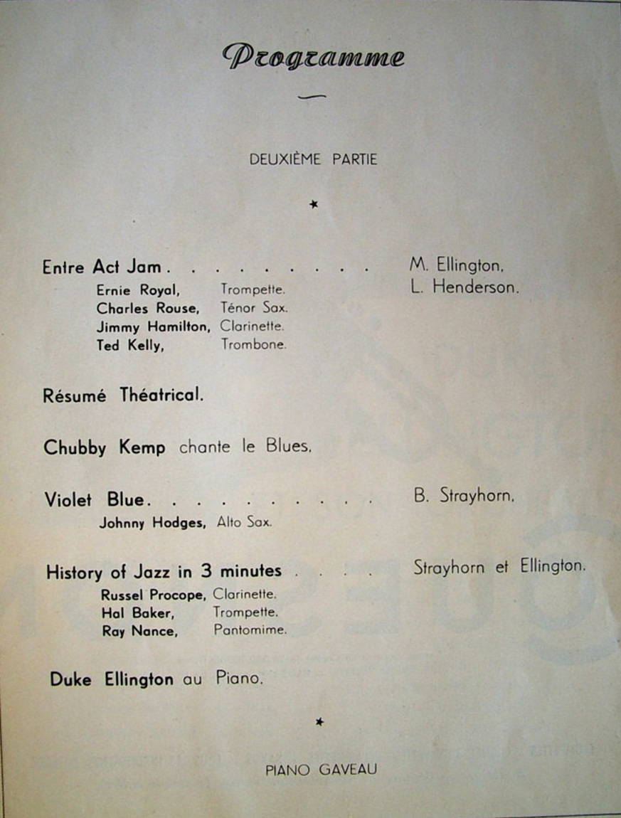 Program 1950 3 – ELLINGTON GALAXY